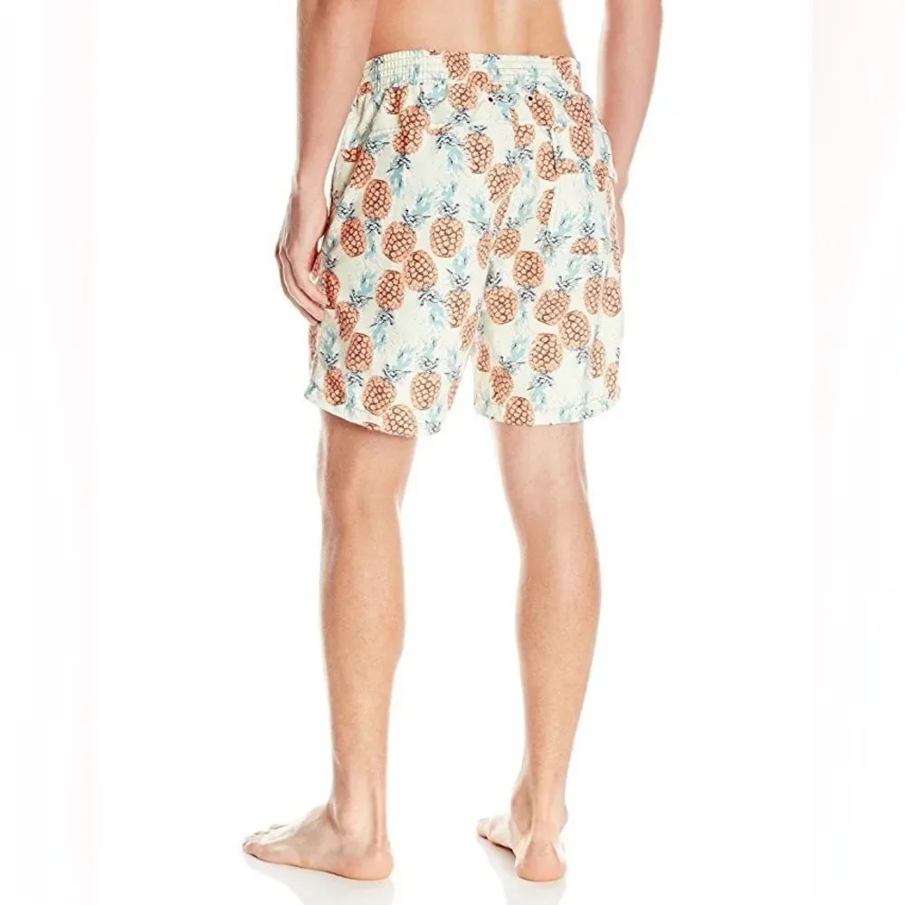 Maaji Pineapple Shakes Swim Trunks Size Large